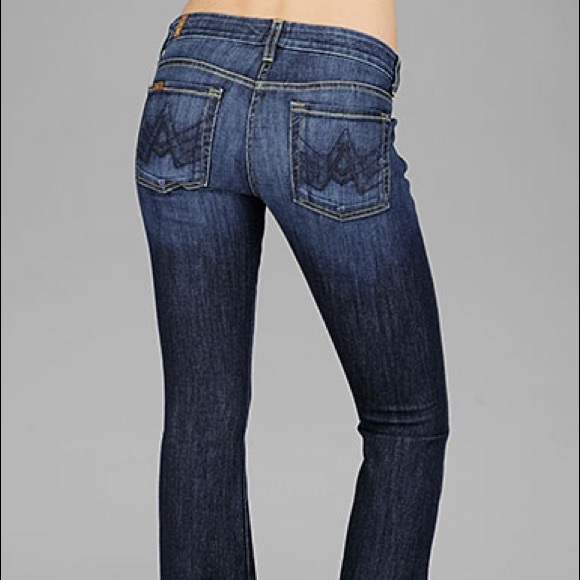 NWT 7 For All Man Kind ‘A’ Pocket Flare Leg Jeans - Picture 5 of 5